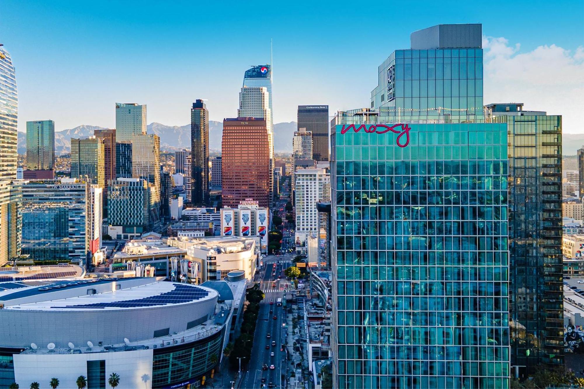 Moxy Downtown Los Angeles Hotel Exterior photo